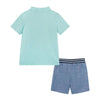 Polo Set - Aqua Surf