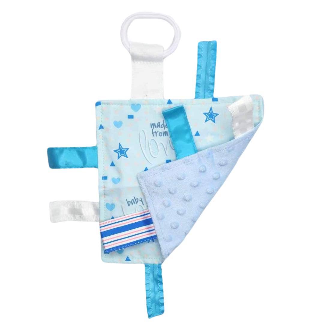 Crinkle Tag Sensory Toy-Baby Boy Newborn Hospital