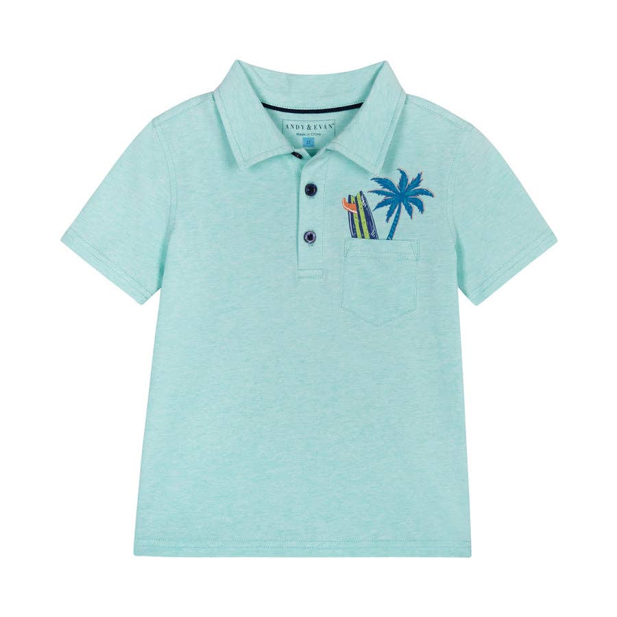 Polo Set - Aqua Surf