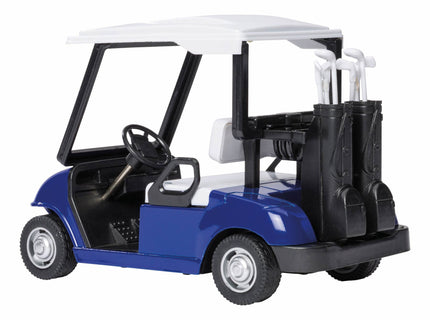 Die Cast Toysmith Pull-Back Golf Cart-Toy Car