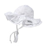 UPF50+ Baby Double Ruffle Sun Hat