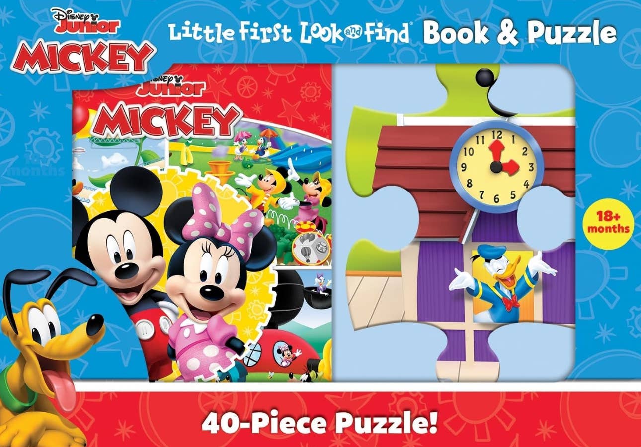 Disney JuniorBook and Puzzle Set