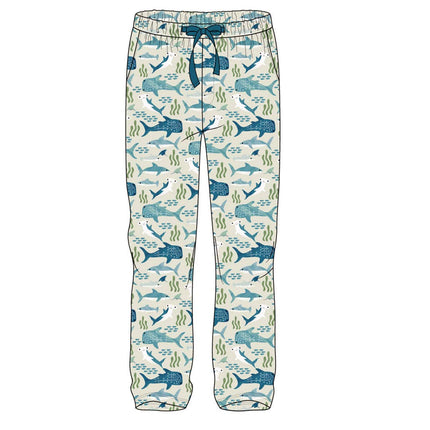 Shark Friends Adult Bamboo Pajamas Relaxed Lounge Pants