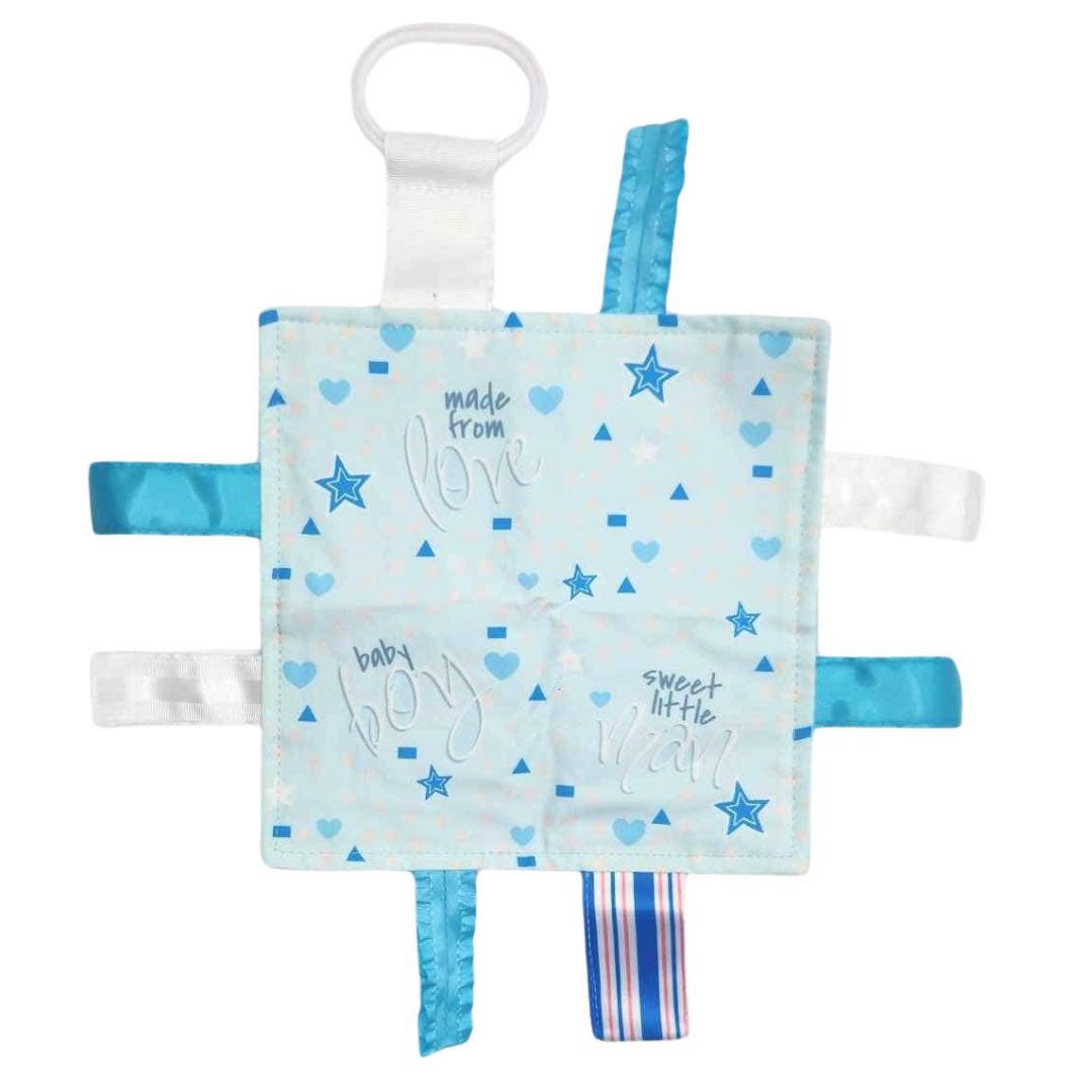 Crinkle Tag Sensory Toy-Baby Boy Newborn Hospital