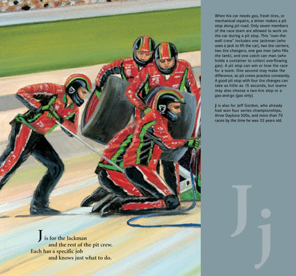 R is for Race: A Stock Car picture book