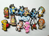 Bluey Characters Shoe Charms