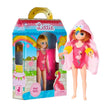 Pool Party This cute portable Pool Party Lottie Doll comes complete with arm bands, real inflatable flamingo & hooded flamingo towel. Perfect for any flamingo themed pool party! • Ball jointed doll with bendable knees, easy to pose for imaginative play • Premium saran nylon hair, soft to touch with reduced tangle • Phthalate free vinyl plastic, super soft feel • Removable doll shoes, able to stand on her own two feet • Blonde doll hair, Blue doll eyes • Loved and suitable for all ages over 3 years • 7.5