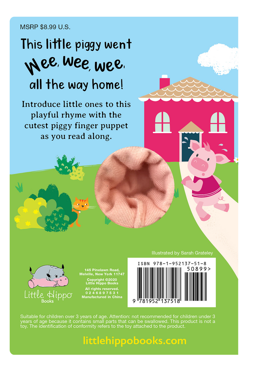 This Little Piggy Finger Puppet Book – Little-Minnows