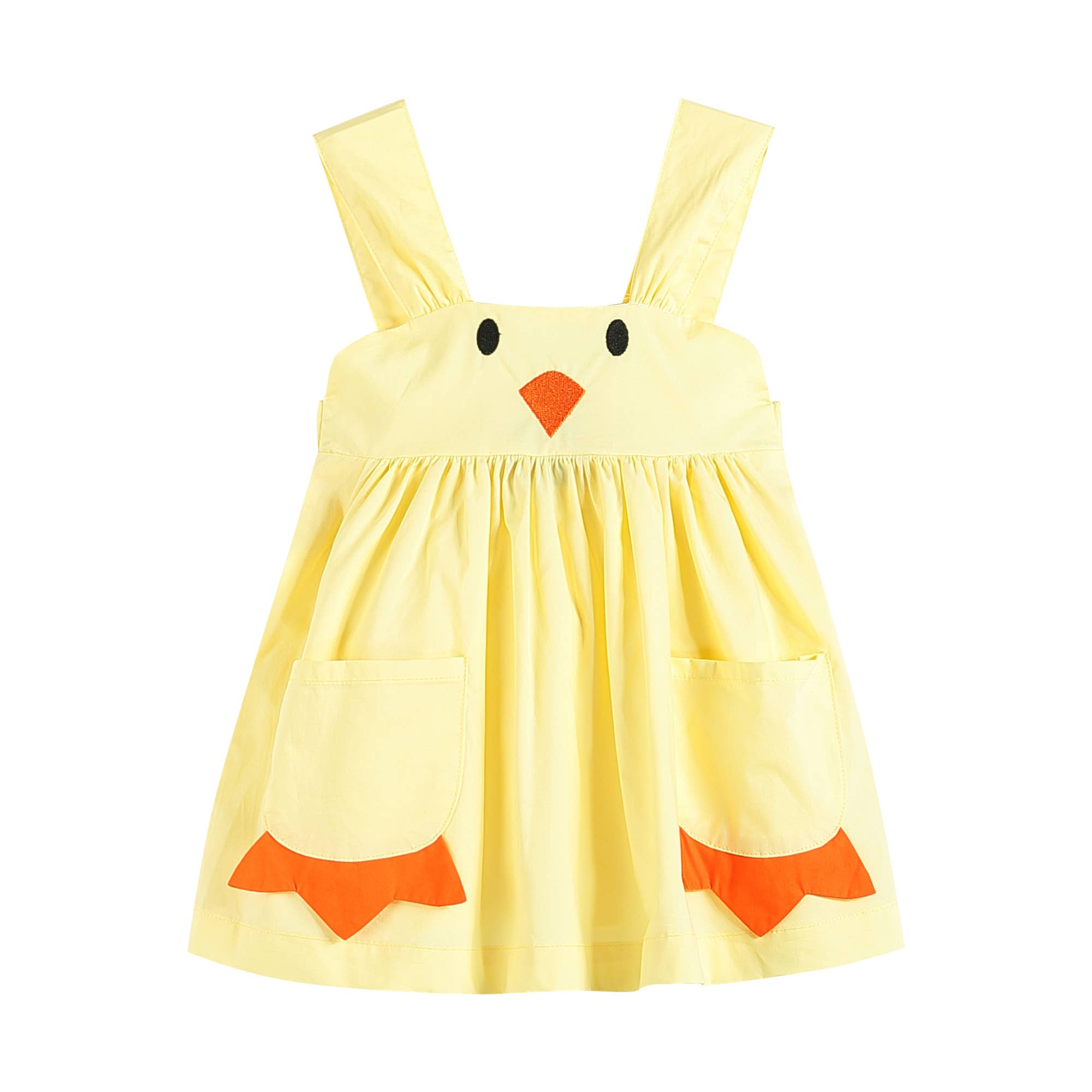 Yellow Baby Chick A-Line Dress