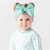 Vintage Aqua Swim Bow Headband