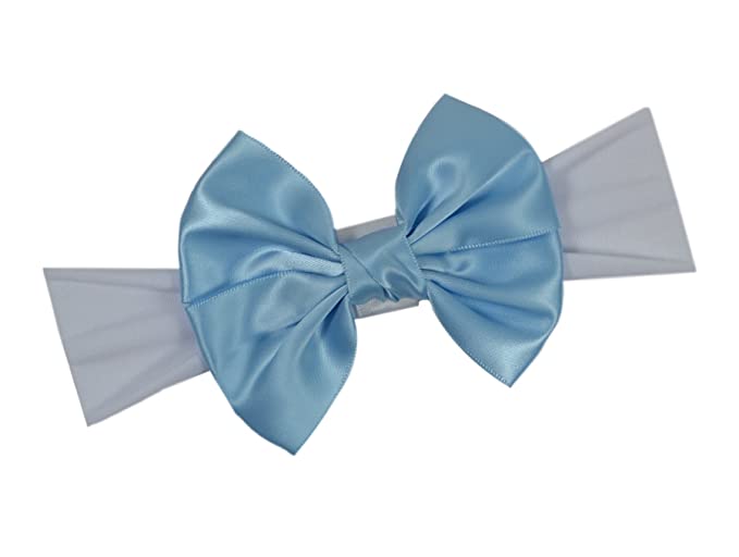 Satin Bow Baby Headband