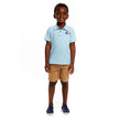 Boys Toddler Light Blue Toucan Playful Pocket Polo Shirt