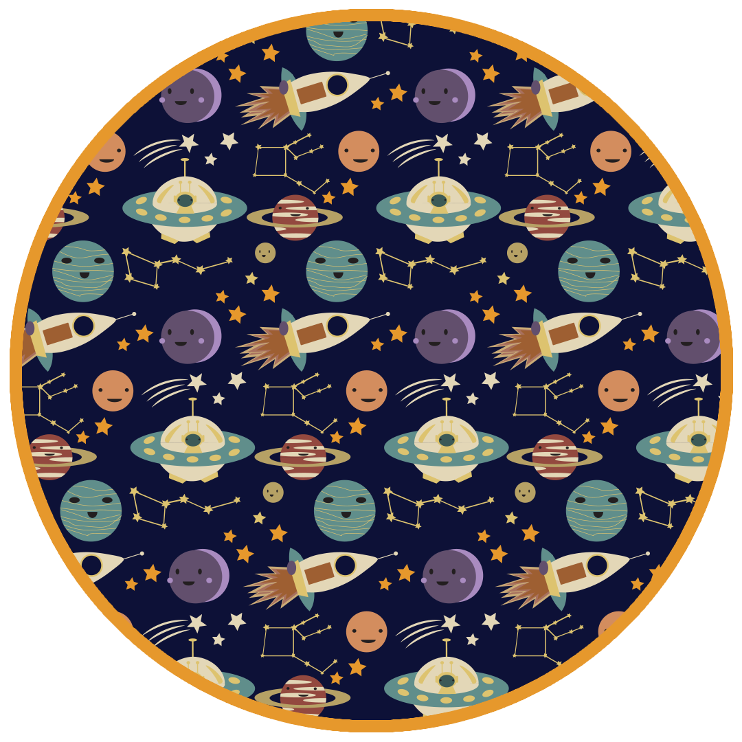 Out of This World Space Bamboo Convertible Baby Pajama