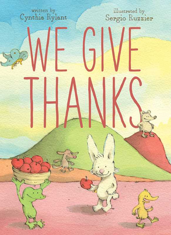 We Give Thanks Picture Book