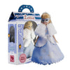 Description: * SNOW QUEEN DOLL in magnificent ice blue and frosty white gown * PRINCESS DOLL with furry wrap, a pair of blue ballet flats, an evening bag and a silver sparkly mask * DOLLS FOR GIRLS AND BOYS - very portable and easy for little hands to carry around * ENCOURAGE KIDS to get active AND play outdoors. Princess toys to beekeepers. For girls and boys * AWARD-WINNING TOYS that promote diversity. And fun! from soccer to horse riding to STEM dolls • Ball jointed doll with bendable knees, easy to pose