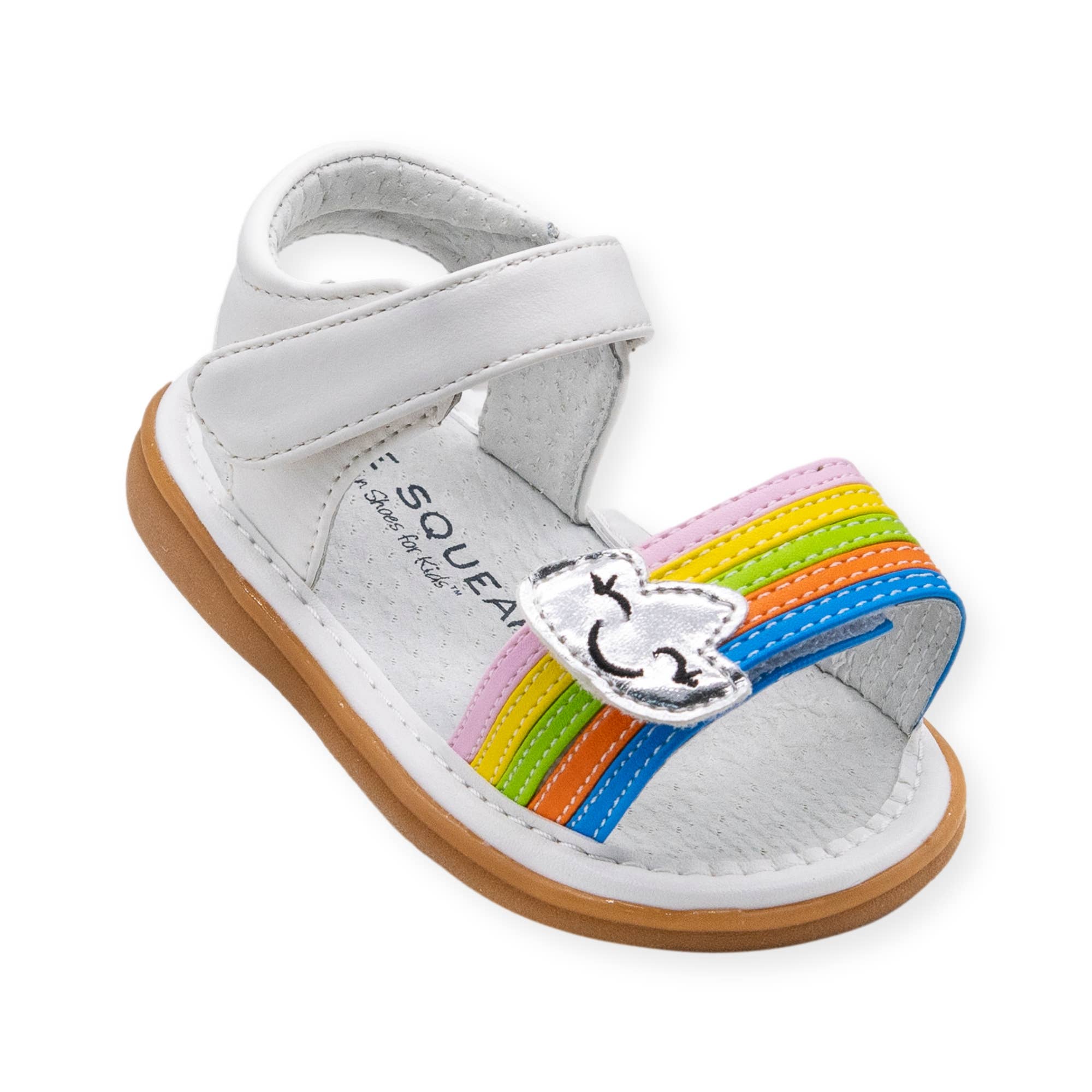 Wee Squeak Rainbow Sandal Shoes