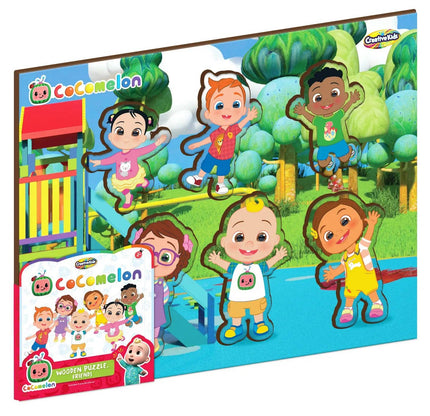 Fall in love with the Cocomelon family as you select, find and place the puzzle pieces in the correct spots. You get 6-piece friends themed puzzle set to complete. The boards are made up of your kid’s favorite Cocomelon characters to keep them engaged longer. It is perfect for any kid age 2+ and makes the best birthday or holiday gift. It’s a long-lasting gift that needs no batteries or extra materials. It’s the easiest way to have mess-free fun!