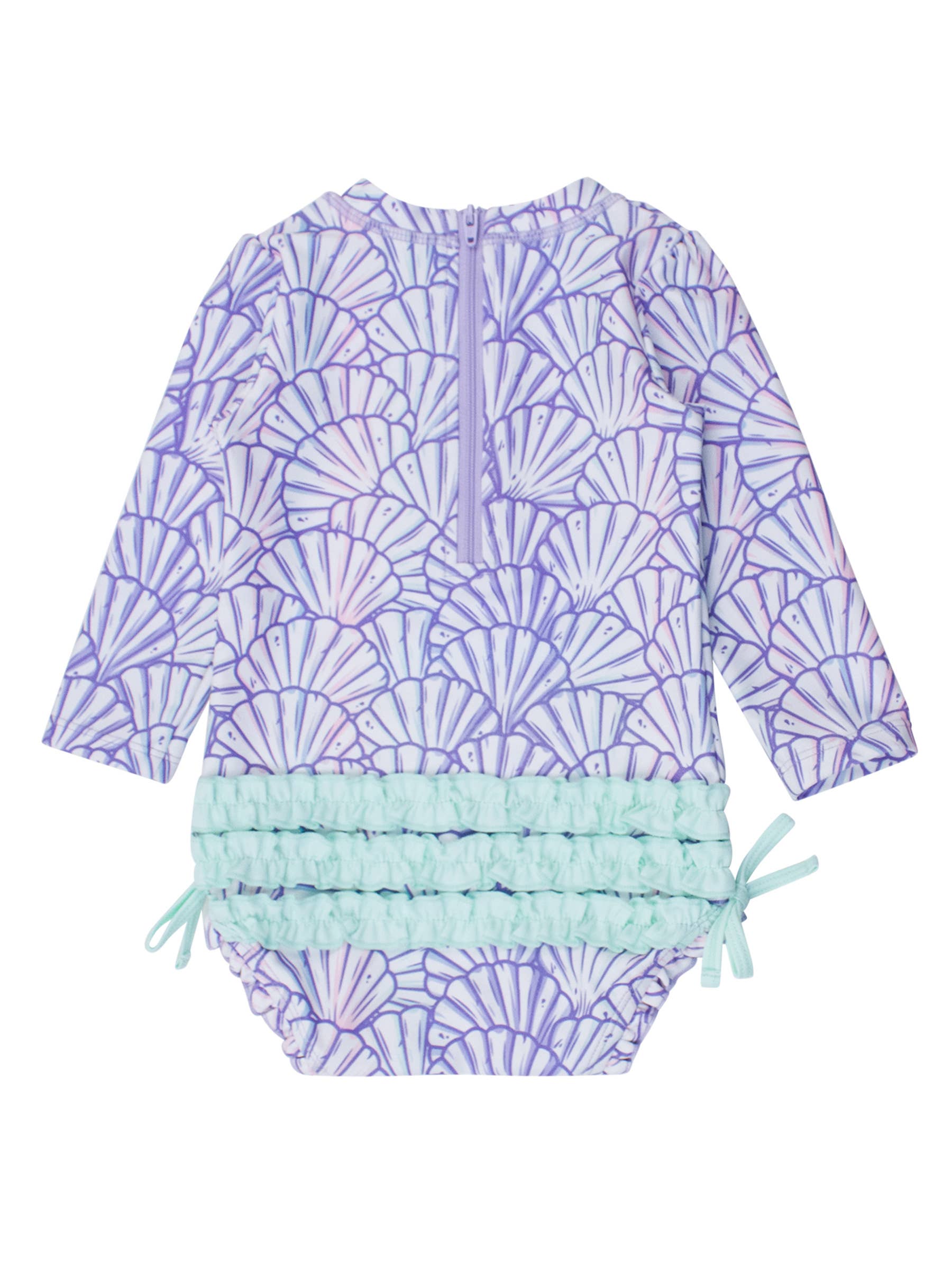 Magical Mermaid Long Sleeve One Piece Rash Guard