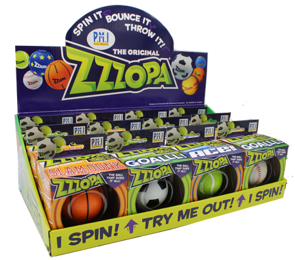 Spin it, Bounce it, Throw it! The newest fidget craze! Only zzzopa brings the ultimate play performance! It’s Zzzopa’s Triple-tech™ combo that makes the difference. Our Zzzip Bearing System™, Outer Poly-active Surface™, and CoreSpin Stabiliser™ give smooth spins, crisp bounces, and tighter tricks! Each pack contains a 12pc assortment of 3 styles. ZZZSPORT gives 3 sports themed zzzopas ZZZFUN gives 3 fun themed zzzopas. One per purchase.