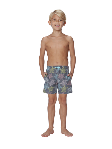 Boy's Hawaiian Shorts (Sea Turtles)