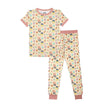 The softest bamboo toddler and kids short sleeve pajamas in our new seasonal Egg Hunt pattern for Easter!