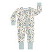 Soft viscose bamboo baby footed pajamas in our Manatee pattern!