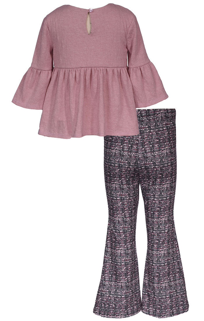 Bell Sleeve to Flare Bottoms Children's Outfit