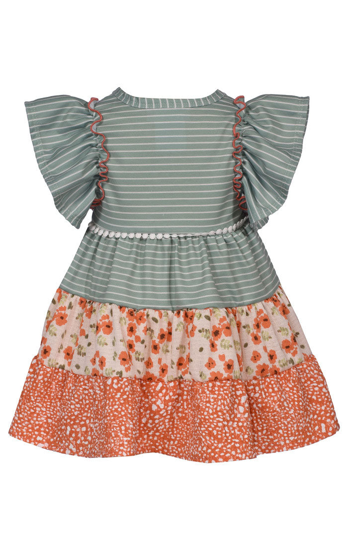 Mashup Flutter Children's Dress