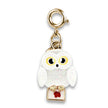 Gold Swivel Hedwig Charm