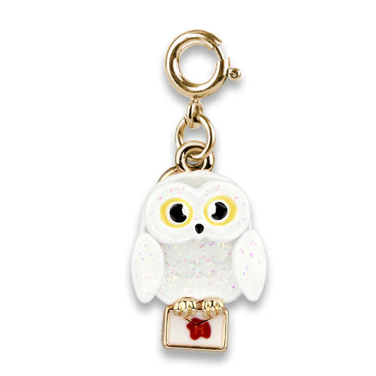 Gold Swivel Hedwig Charm