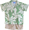 Sage Aloha Cabana Shirt and Shorts Set