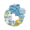 Baby Wreath Blue Personalized Christmas Ornament