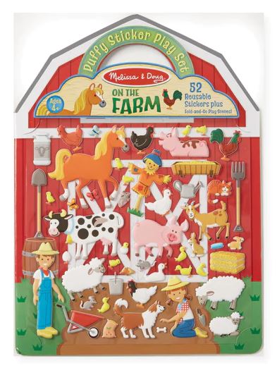 Puffy Sticker Set- On the Farm