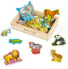 Wooden Animal Toy Magnets