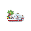 Santa with Dolphins Personalized Christmas Ornament NT173-NT176