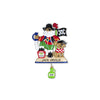 Pirate Santa and Dog Personalized Christmas Ornament NT187