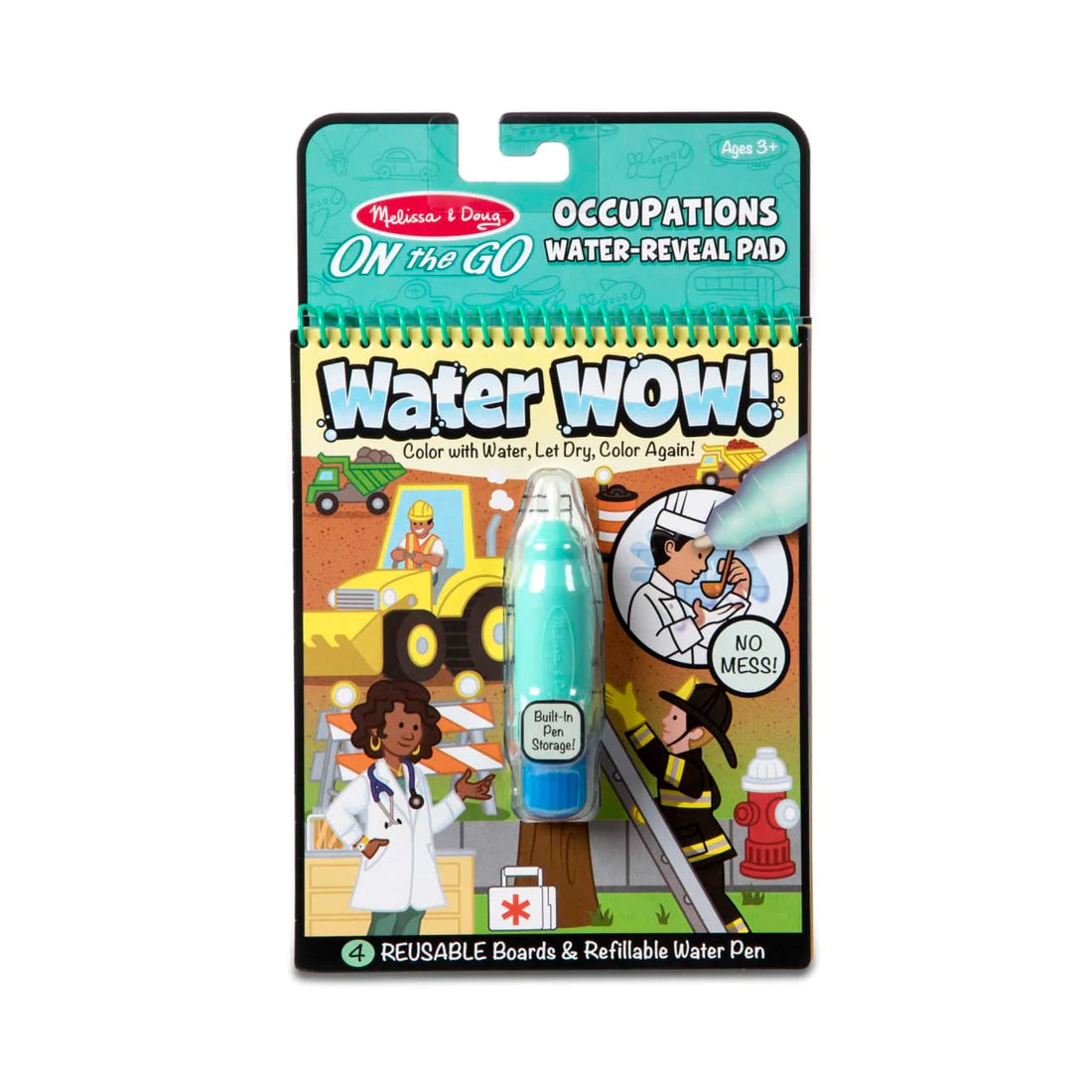 Water Wow! On the Go Travel Activity - Occupations