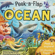 Peek-a-Flap Ocean Board Book
