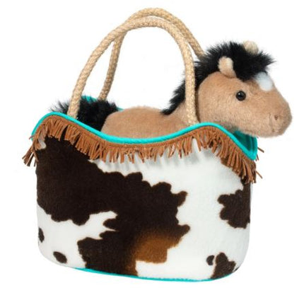 Purse Horse Western Sak Plush Stuffy Stuffed Animal
