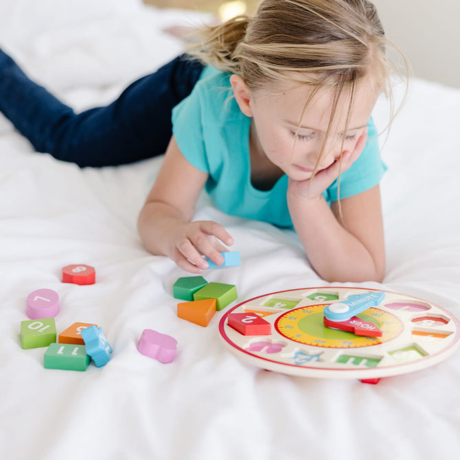 Shape Sorting Clock Toy