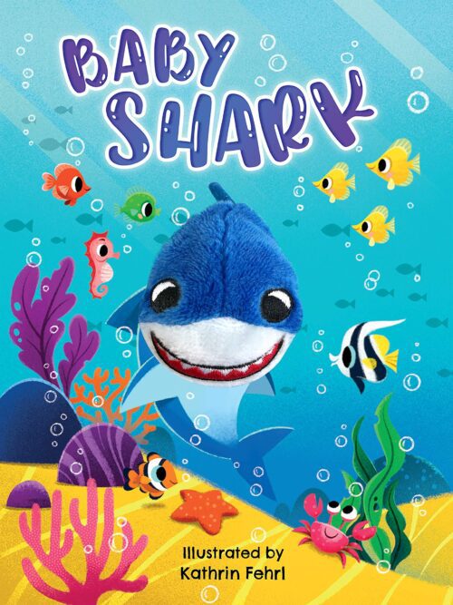 Finger Puppet Board Book- Baby Shark