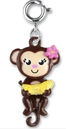 Swivel Monkey Charm