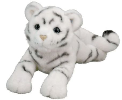 White Tiger Zahara DLux Plush Stuffy Stuffed Animal