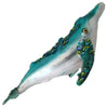 Whale Glass Christmas Ornament HZZ115