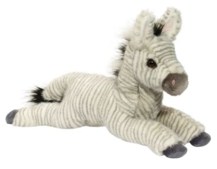 Zebra Zelda DLux Plush Stuffy Stuffed Animal