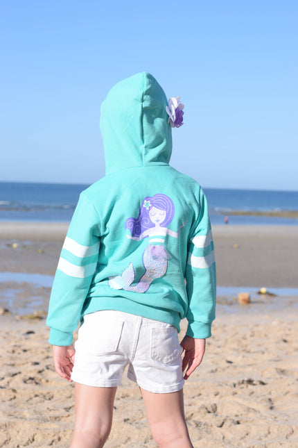 Mermaid Sequin Toddler and Kids 3D Hoodie