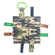 Crinkle Tag Sensory Toy-Army Camouflage