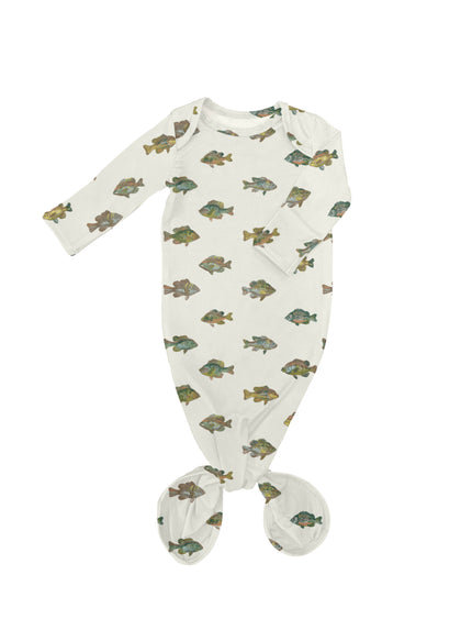 Lake Fish Bamboo Knotted Gown