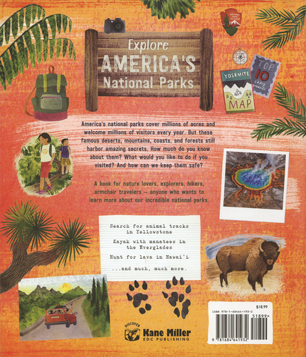 Explore! America's National Parks Hardcover Book