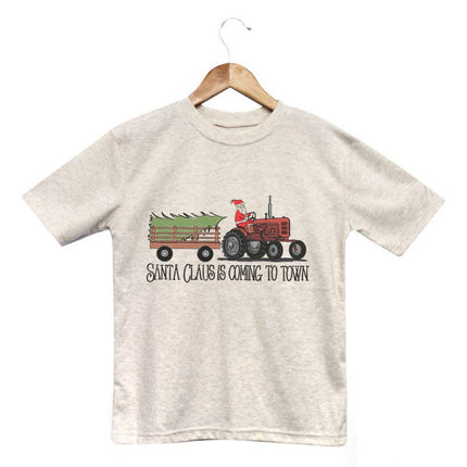 Santa Claus is coming to town Western Tractor Christmas 2024